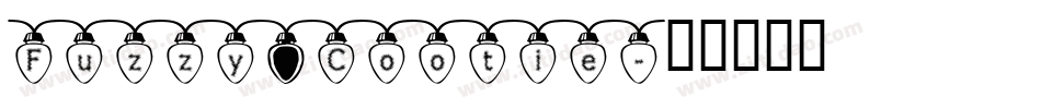 Fuzzy Cootie字体转换